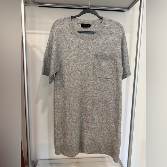 Hatch Dresses & Skirts - HATCH Heather Gray Knit Sweater Dress